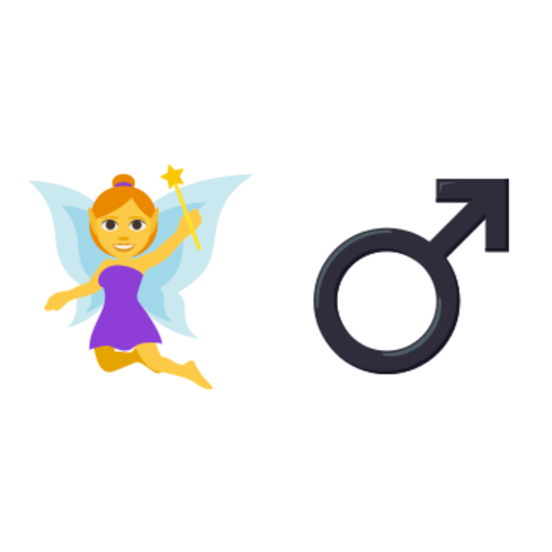 🧚♂ Emoji Domain EmojiOne rendering